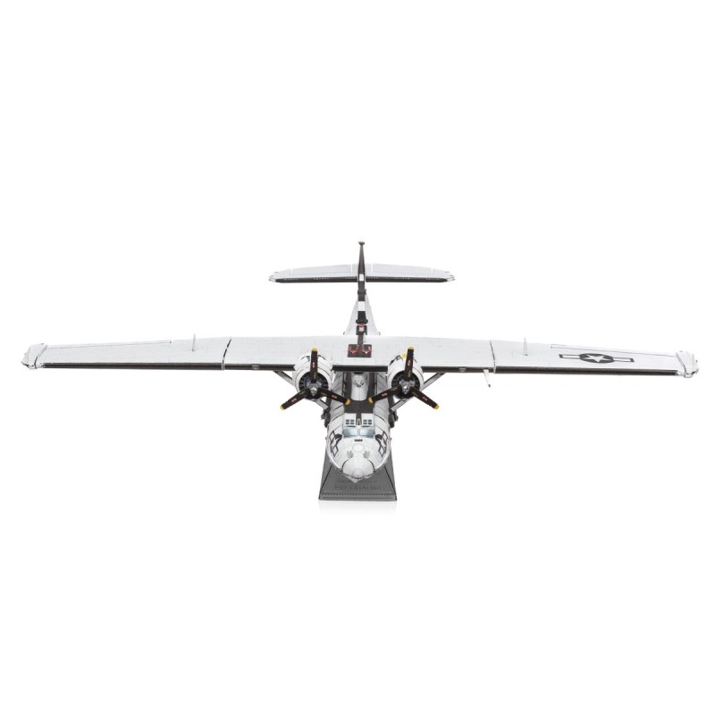 Metal Earth 3D Laser Cut Model Construction Kit Consolidated PBY Catalina Sea Plane - Scale 1:94