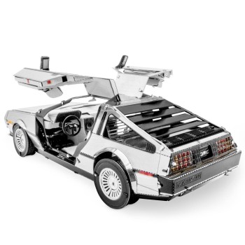 Metal Earth 3D Laser Cut Model Construction Kit DeLorean Back To The Future