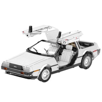 Metal Earth 3D Laser Cut Model Construction Kit DeLorean Back To The Future