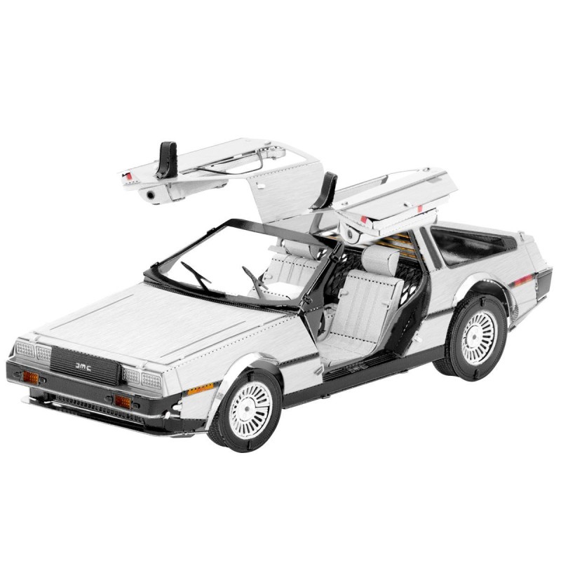 Metal Earth 3D Laser Cut Model Construction Kit DeLorean Back To The Future