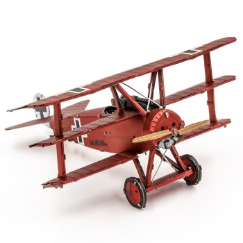Metal Earth 3D Laser Cut Model Construction Kit Fokker Dr.I Tri Plane WW I  - Scale 1:70