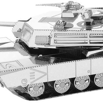 Metal Earth 3D Laser Cut Model Construction Kit M1 Abrams Tank