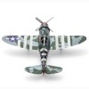 Metal Earth 3D Laser Cut Model Construction Kit P-47 Thunderbolt Plane WW II  - Scale 1:94