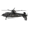 Metal Earth 3D Laser Cut Model Construction Kit Sikorsky S-97 Raider Military Helicopter - Scale 1:88