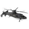 Metal Earth 3D Laser Cut Model Construction Kit Sikorsky S-97 Raider Military Helicopter - Scale 1:88