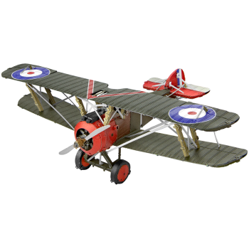 Metal Earth 3D Laser Cut Model Construction Kit Sopwith Camel Plane WW I - Scale 1:76