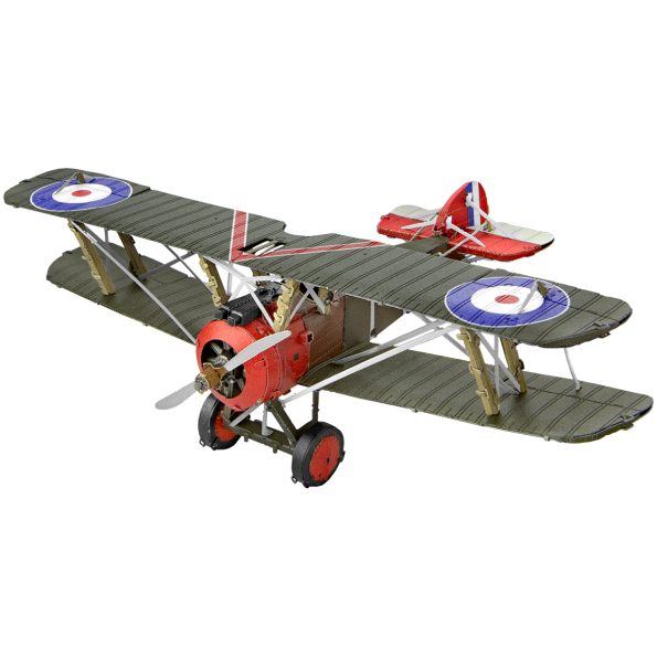 Metal Earth 3D Laser Cut Model Construction Kit Sopwith Camel Plane WW I - Scale 1:76