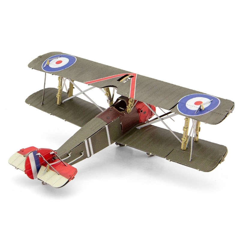 Metal Earth 3D Laser Cut Model Construction Kit Sopwith Camel Plane WW I - Scale 1:76