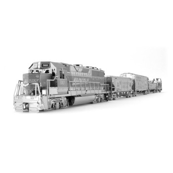 Metal Earth 3D Laser Cut Model Freight Train Box Set Gift Set DIY MODEL KIT