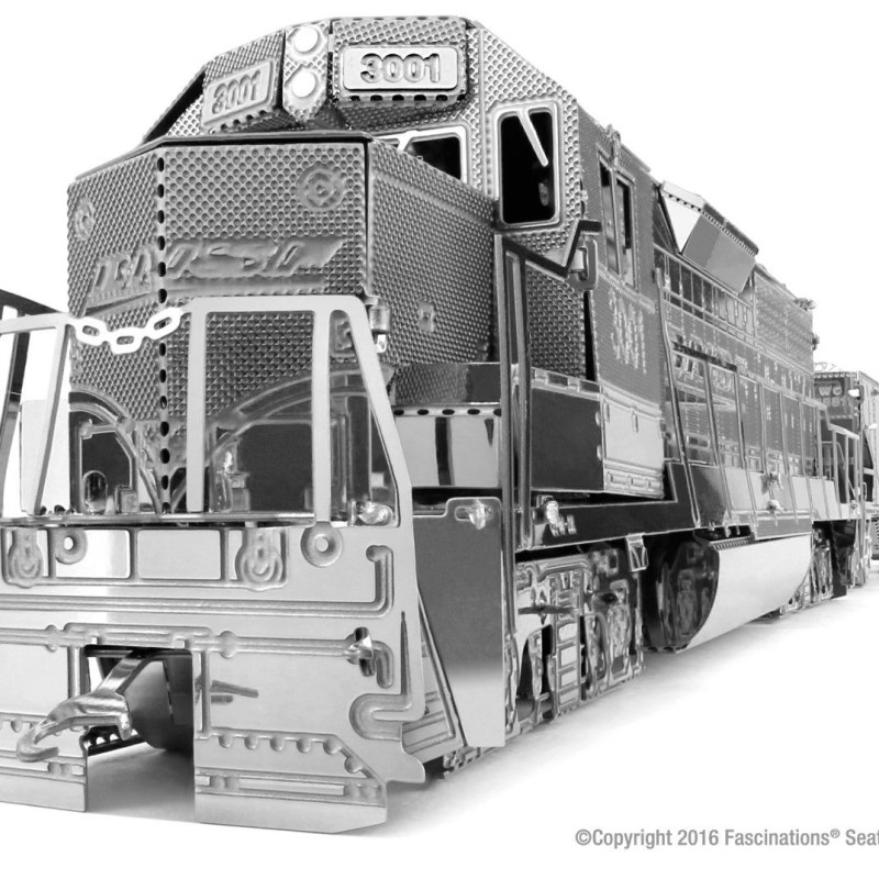 Metal Earth 3D Laser Cut Model Freight Train Box Set Gift Set DIY MODEL KIT