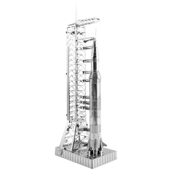 Metal Earth 3D Laser Cut Steel Kit Model NASA Apollo Saturn V with Gantry