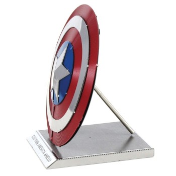 Metal Earth Marvel Avengers Captain America's Shield 3D Laser Cut Model 