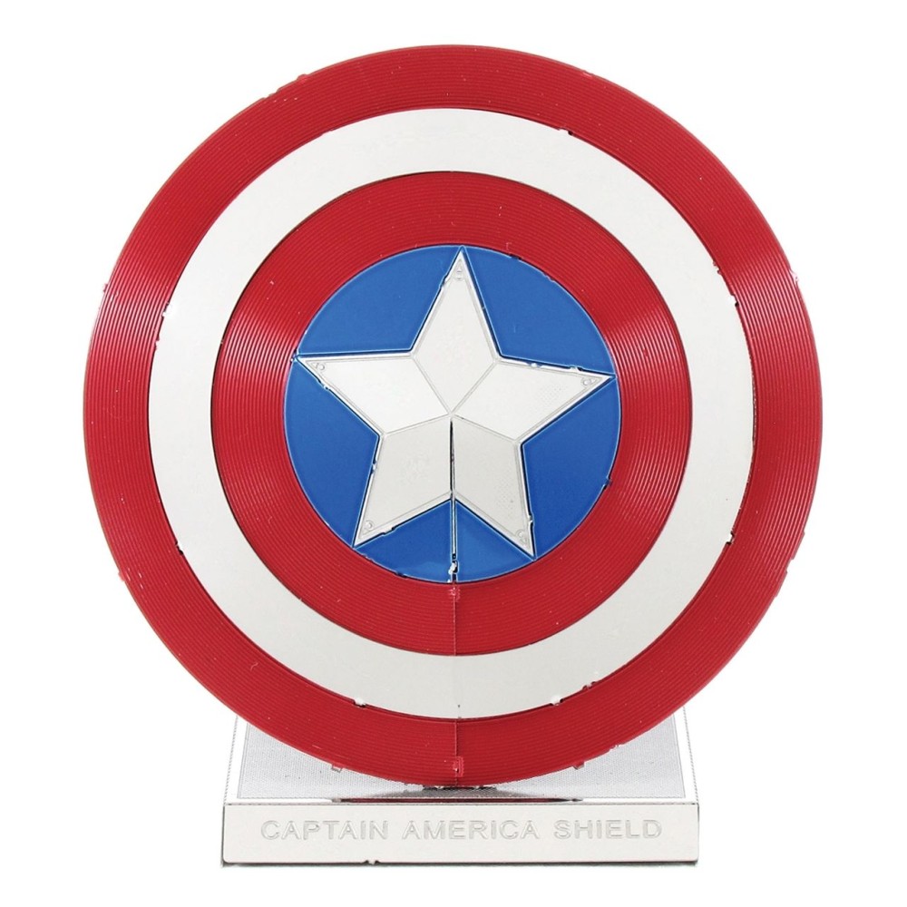 Metal Earth Marvel Avengers Captain America's Shield 3D Laser Cut Model 