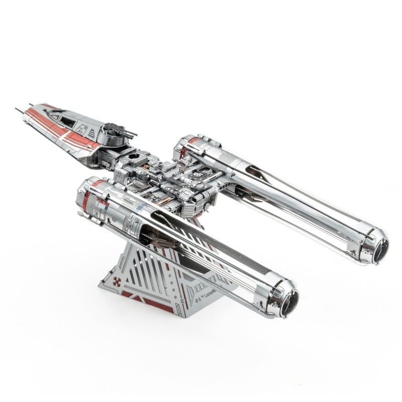 Metal Earth Star Wars 3D Laser Cut Steel Model Kit Zorii's Y-Wing Fighter