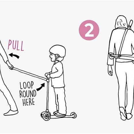 Micro - Scoot N' Pull - Pink