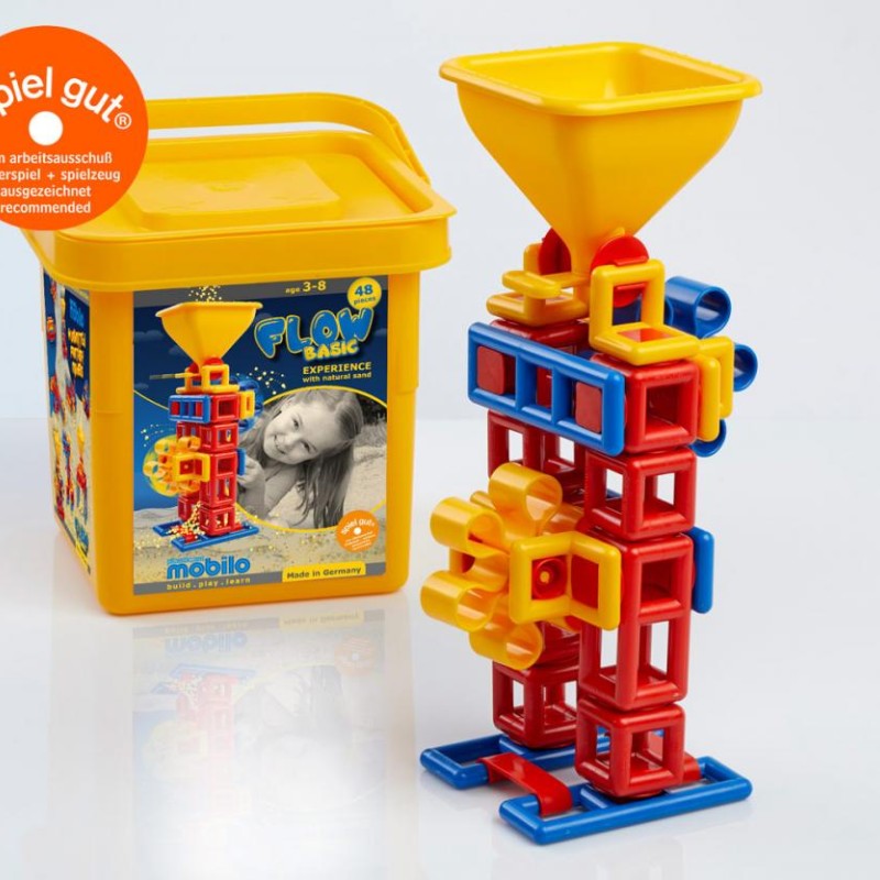 Mobilo - Flow Basic Bucket Set - 2 Paddle Wheels 1 Funnels