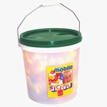 Mobilo - Giant Bucket with Lid - 416 Pieces 