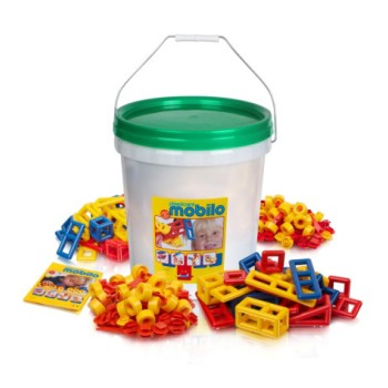 Mobilo - Giant Bucket with Lid - 416 Pieces 
