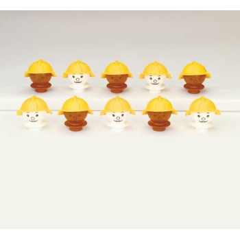 Mobilo - Supplement Set 10x Worker Faces