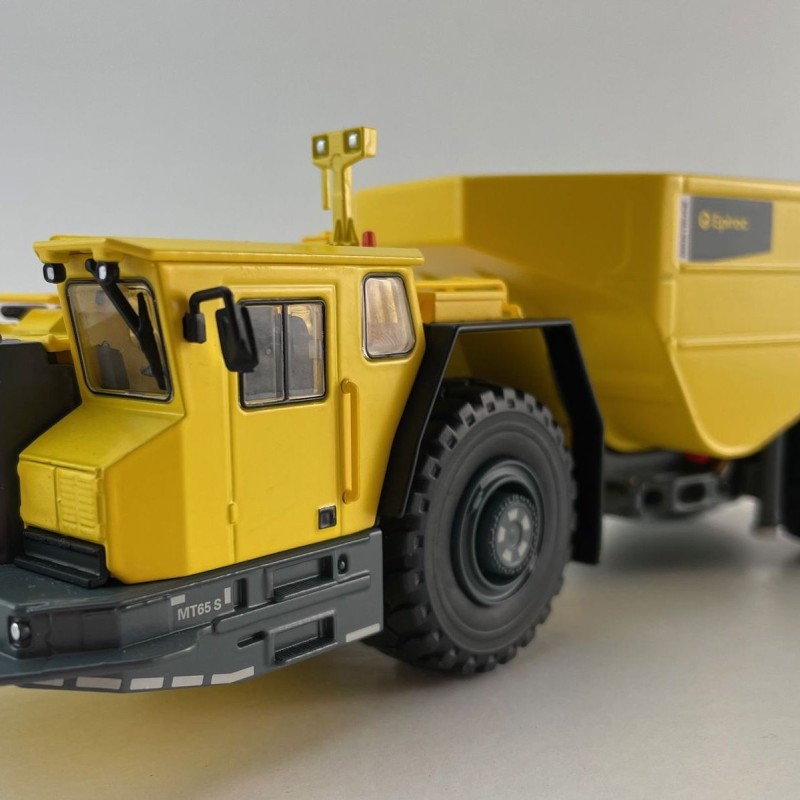 Epiroc Underground Mining Dump Truck Minetruck MT65 S - Scale 1:50