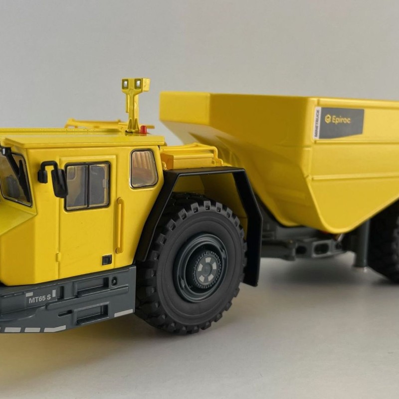 Epiroc Underground Mining Dump Truck Minetruck MT65 S - Scale 1:50