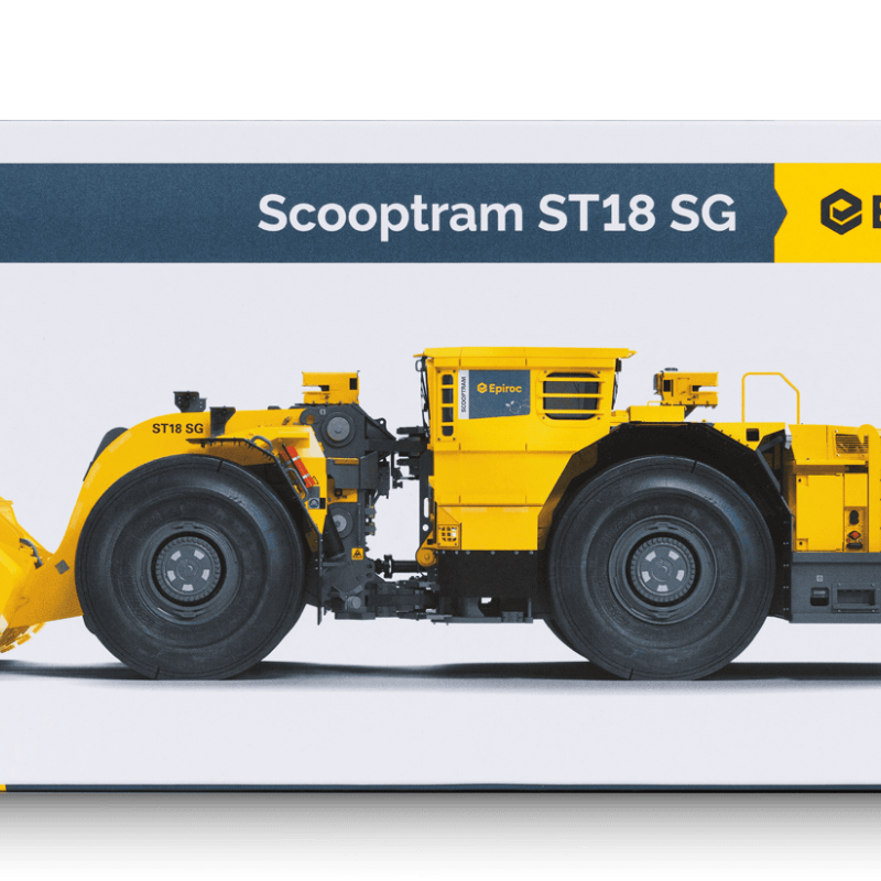 Epiroc Underground Mining Loader Scooptram ST18S - Scale 1:50