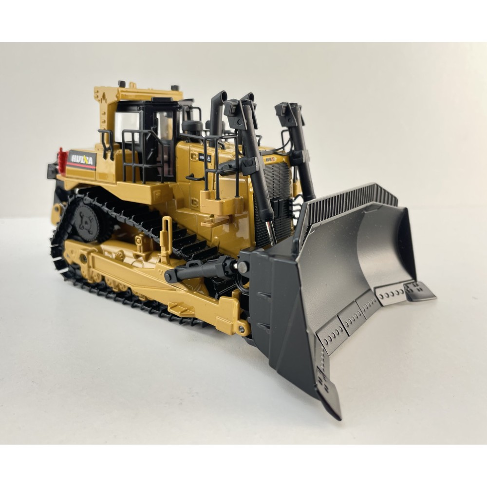 Huina 1700 Large Track Type Tractor Dozer with Ripper Diecast Scale 1:50