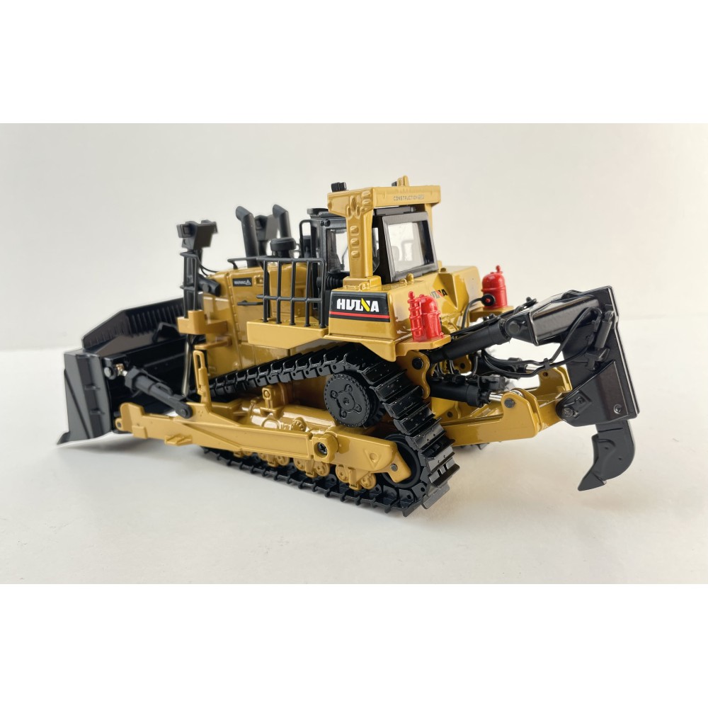 Huina 1700 Large Track Type Tractor Dozer with Ripper Diecast Scale 1:50