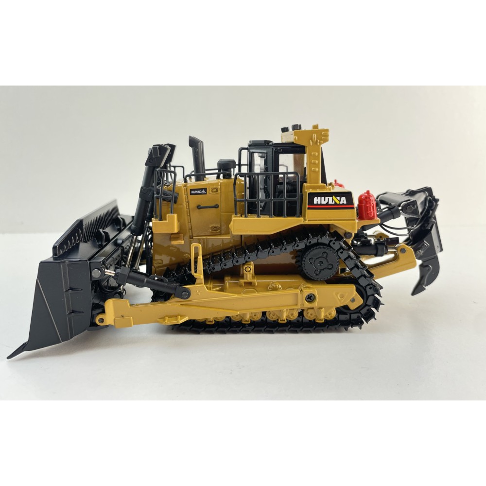 Huina 1700 Large Track Type Tractor Dozer with Ripper Diecast Scale 1:50