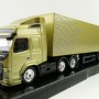 Motorart 300042 - Volvo FM 6x2 truck with Box Trailer Gold - Scale 1:87