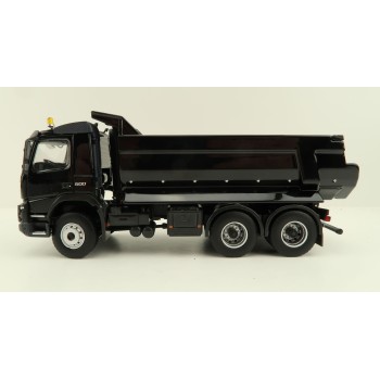 Motorart 300089 - Volvo FMX 6x4 Tipper Dump Truck Black Limited Edition - Scale 1:50