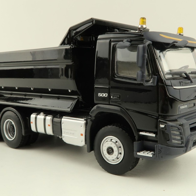 Motorart 300089 - Volvo FMX 6x4 Tipper Dump Truck Black Limited Edition - Scale 1:50