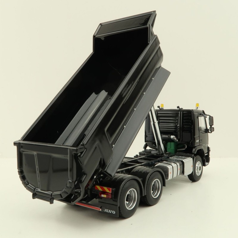 Motorart 300089 - Volvo FMX 6x4 Tipper Dump Truck Black Limited Edition - Scale 1:50