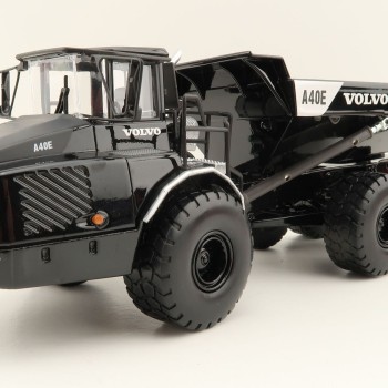 Motorart 300093 - Volvo A 40 E Articulated Moxy Dump Truck Black Edition Limited - Scale 1:50