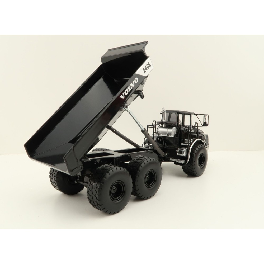 Motorart 300093 - Volvo A 40 E Articulated Moxy Dump Truck Black Edition Limited - Scale 1:50