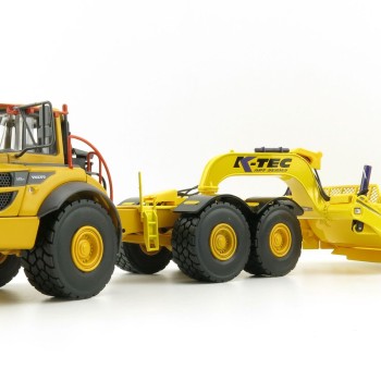 Motorart Volvo A45GFS Truck with K-Tec 1237ADT Scraper Trailer  - Scale 1:50