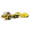 Motorart Volvo A45GFS Truck with K-Tec 1237ADT Scraper Trailer  - Scale 1:50