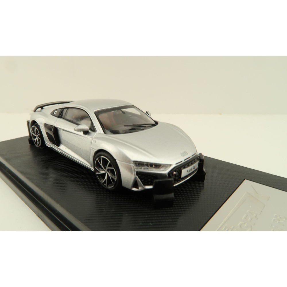 Keng Fai - Audi R8 Coupe Performance V10 2021 Silver Metallic - Scale 1:64
