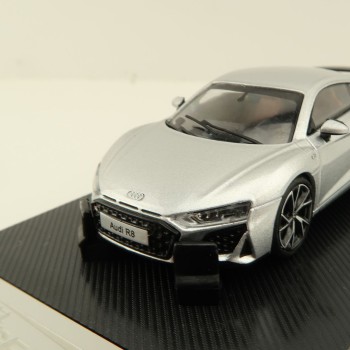 Keng Fai - Audi R8 Coupe Performance V10 2021 Silver Metallic - Scale 1:64