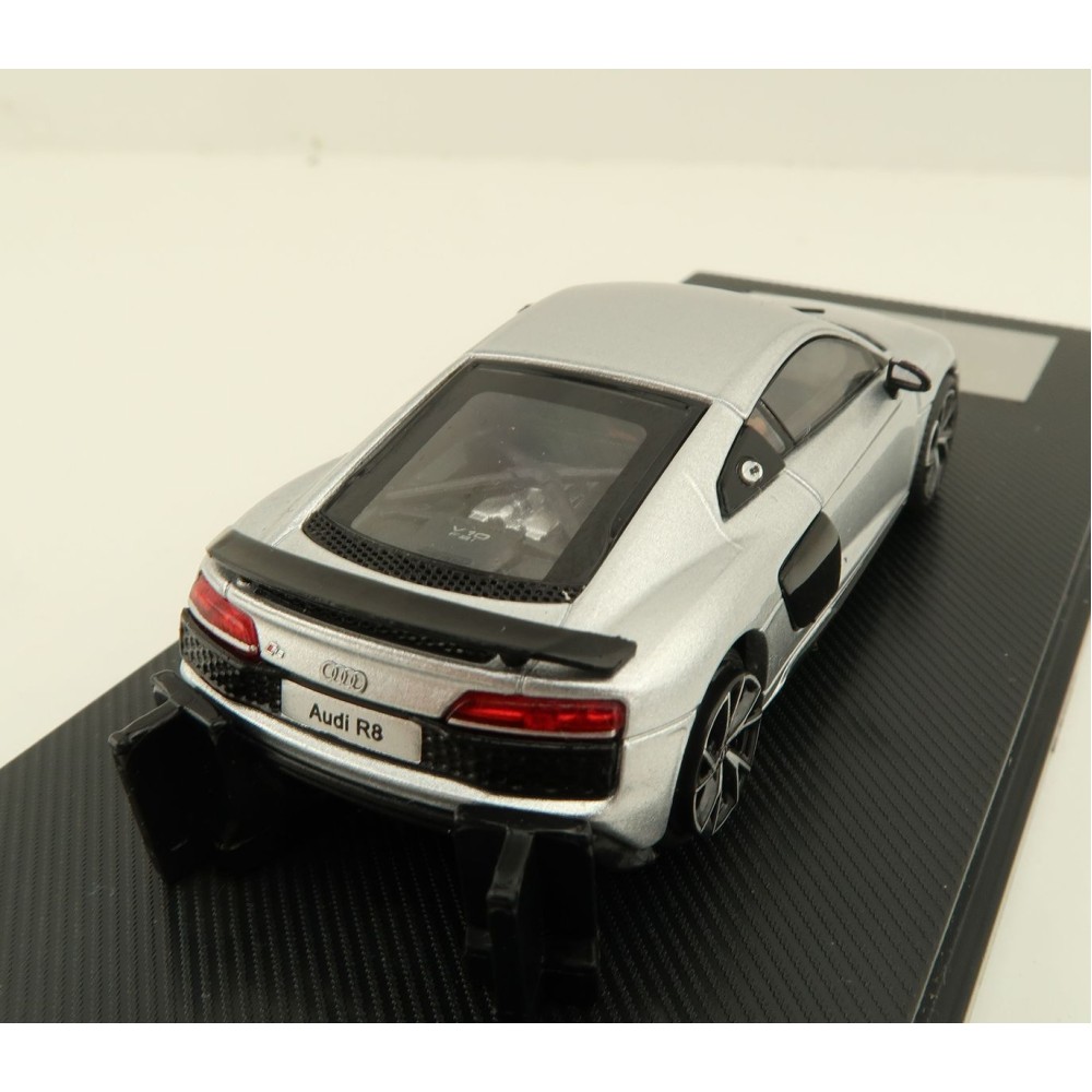 Keng Fai - Audi R8 Coupe Performance V10 2021 Silver Metallic - Scale 1:64