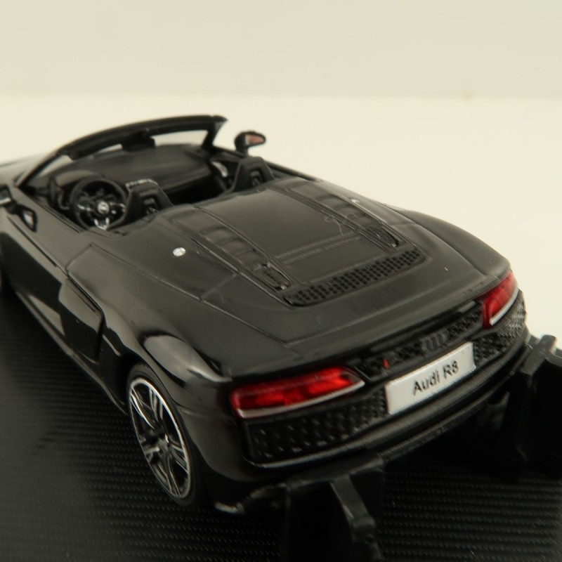 Keng Fai - Audi R8 Spyder Performance V10 2021 Black - Scale 1:64