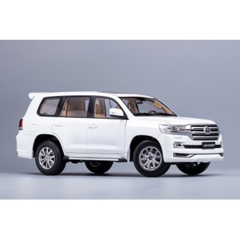 Keng Fai - Toyota Land Cruiser SUV 2020 Right Hand Drive RHD White - Scale 1:18