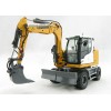 NZG 1000 LIEBHERR A910 COMPACT LITRONIC Hydraulic Mobile Wheeled Excavator - Scale 1:50