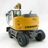 NZG 1000 LIEBHERR A910 COMPACT LITRONIC Hydraulic Mobile Wheeled Excavator - Scale 1:50