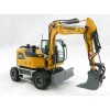 NZG 1000 LIEBHERR A910 COMPACT LITRONIC Hydraulic Mobile Wheeled Excavator - Scale 1:50
