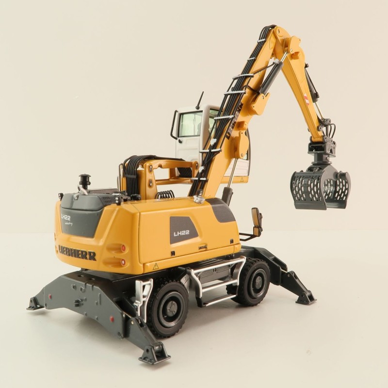 NZG 1001-1 LIEBHERR LH22 Mobile Material handler - Scale 1:50