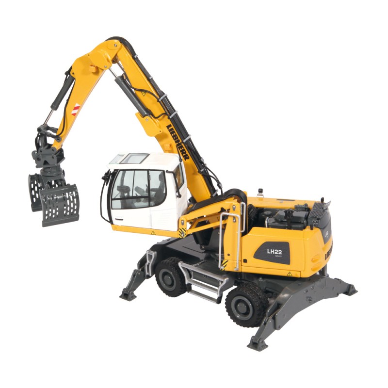 NZG 10012 LIEBHERR LH22 Mobile Material Handler New 2023 Design - Scale 1:50