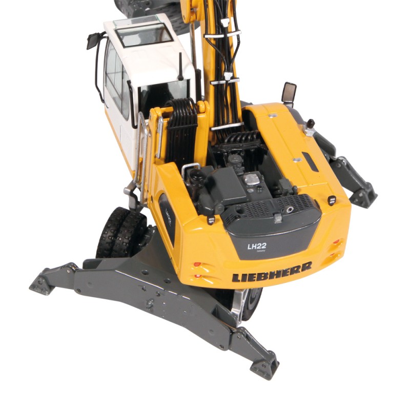 NZG 10012 LIEBHERR LH22 Mobile Material Handler New 2023 Design - Scale 1:50