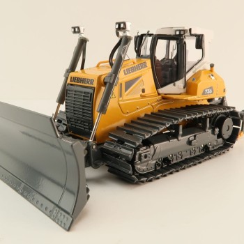 NZG 10101 Liebherr PR 736 G8 Litronic Crawler Tractor with Ripper New 2023 - Scale 1:50 