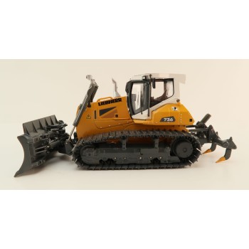 NZG 10101 Liebherr PR 736 G8 Litronic Crawler Tractor with Ripper New 2023 - Scale 1:50 